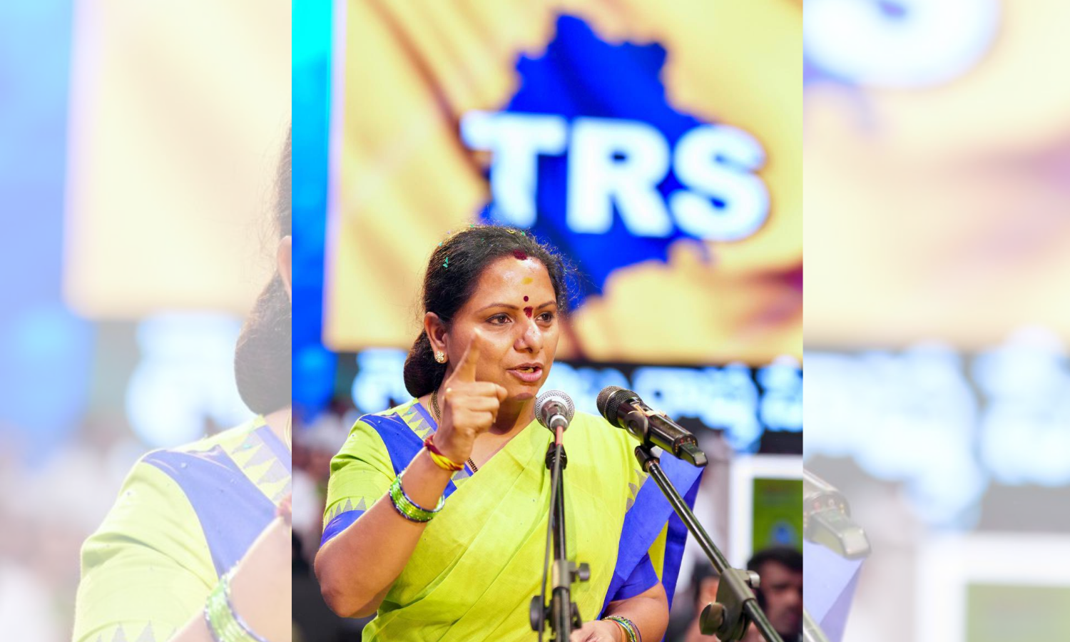 K Kavitha Secures TRS Party Name Approval from Election Commission