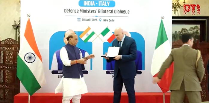 Defence Minister Rajnath Singh, Italian Counterpart Guido Crosetto Hold Wide Ranging Talks