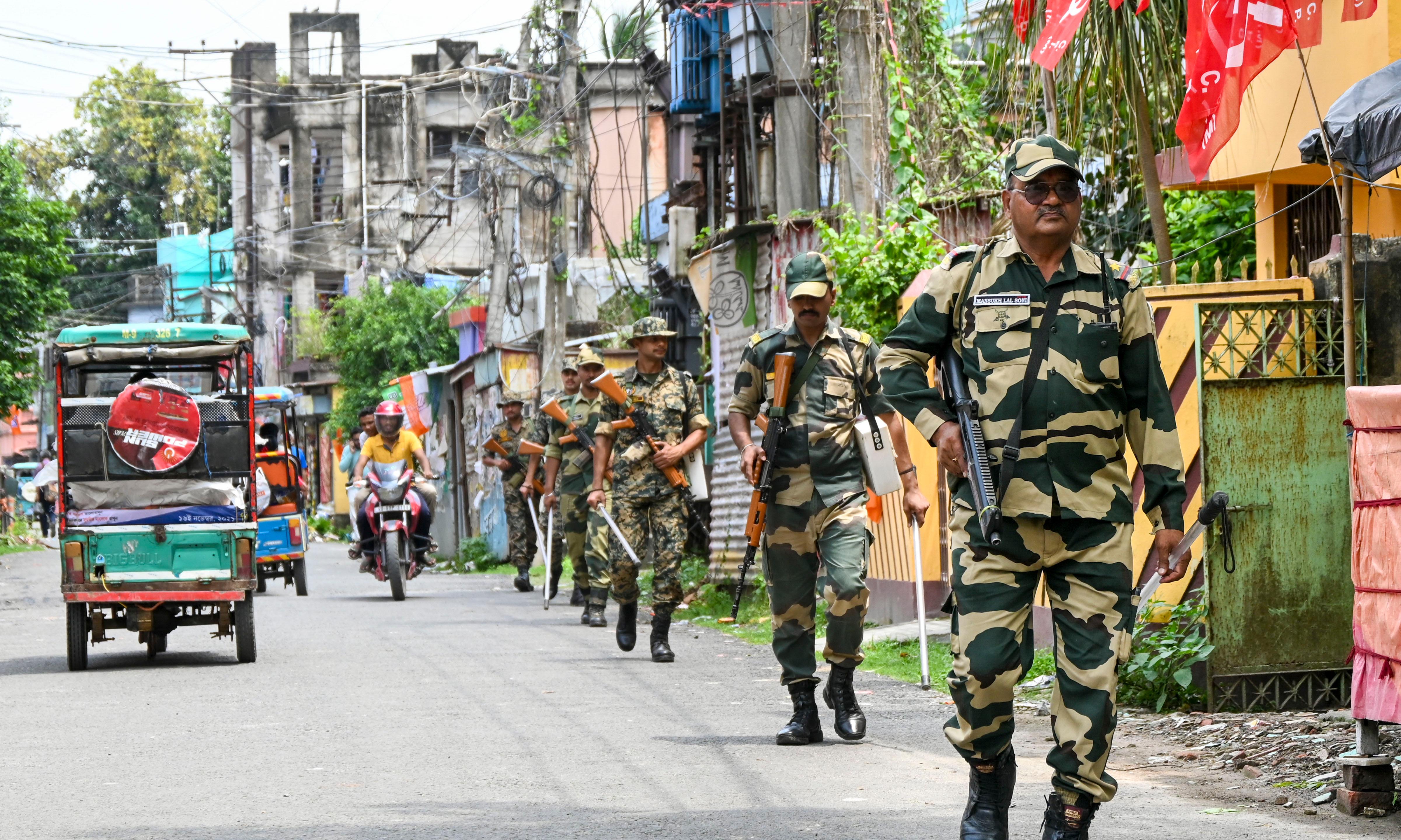 BJP Relies Heavily on Central Forces for WB Counting