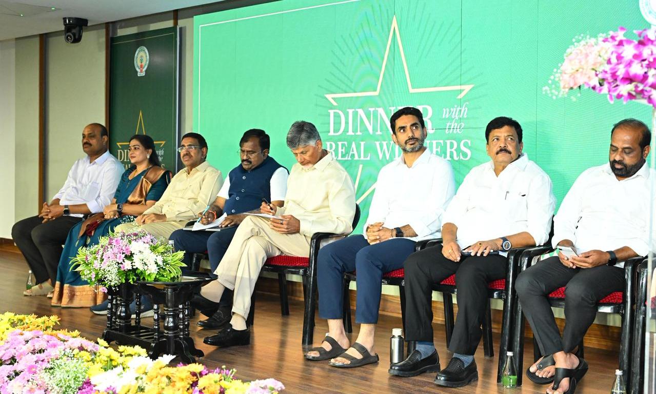 Naidu Hosts ‘Dinner with Real Winners’ to Mark Reform Award