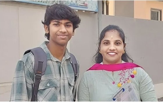 Mothers and Children Shine Together in Class X, Open Examination