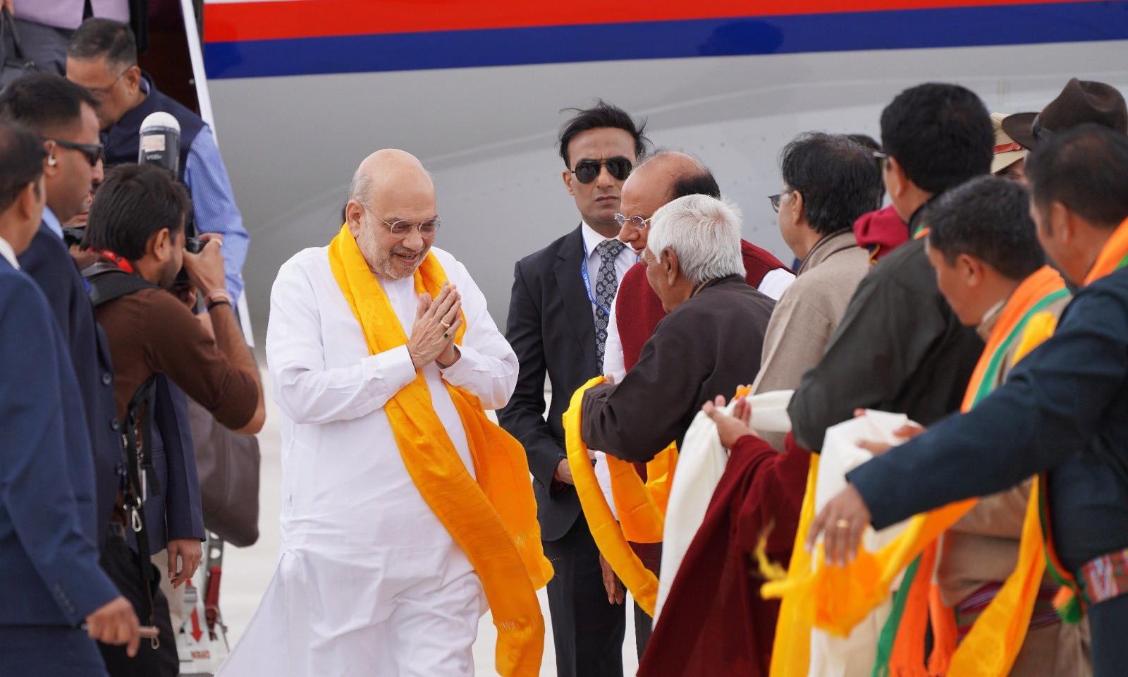Amit Shah In Ladakh To Inaugurate First International Exposition Of Buddha Relics