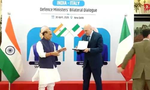 Defence Minister Rajnath Singh, Italian Counterpart Guido Crosetto Hold Wide Ranging Talks