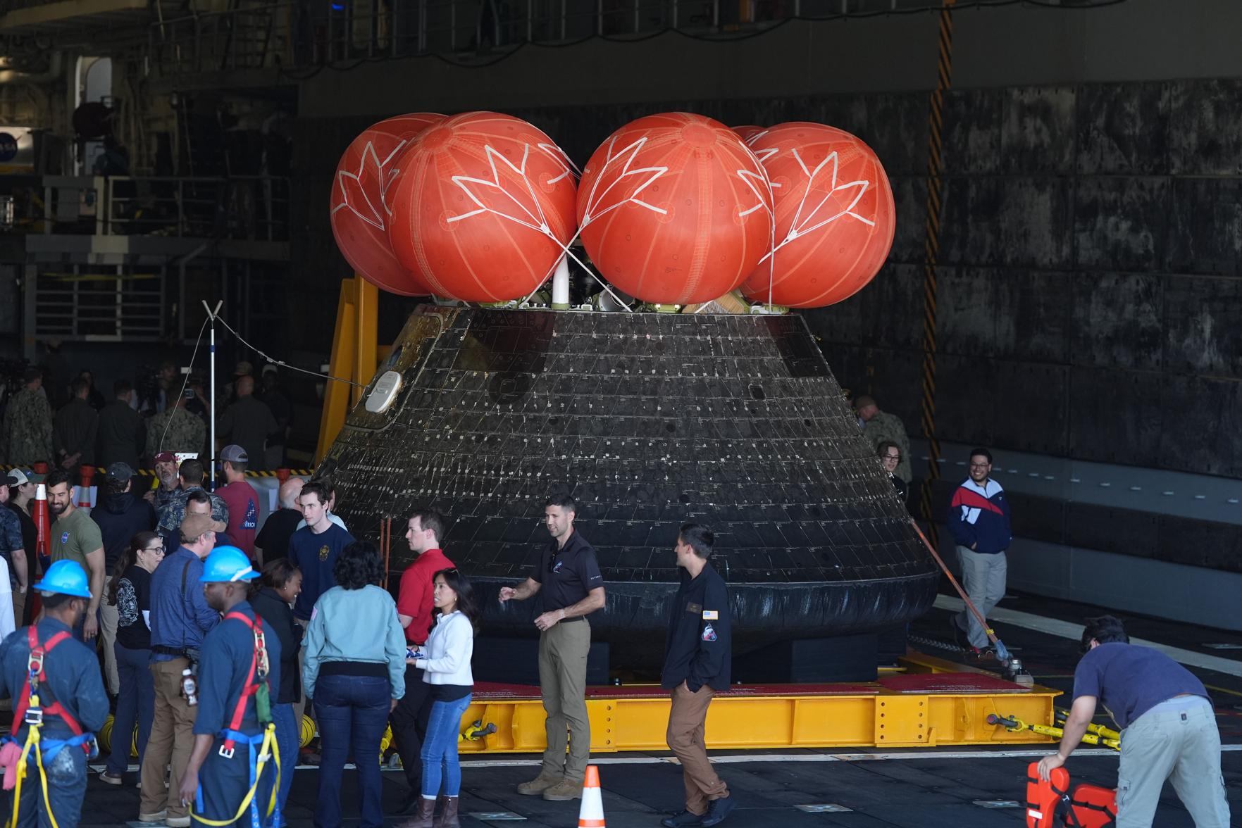 NASA’s Artemis II Moonship Returns Home To Its Launch Site