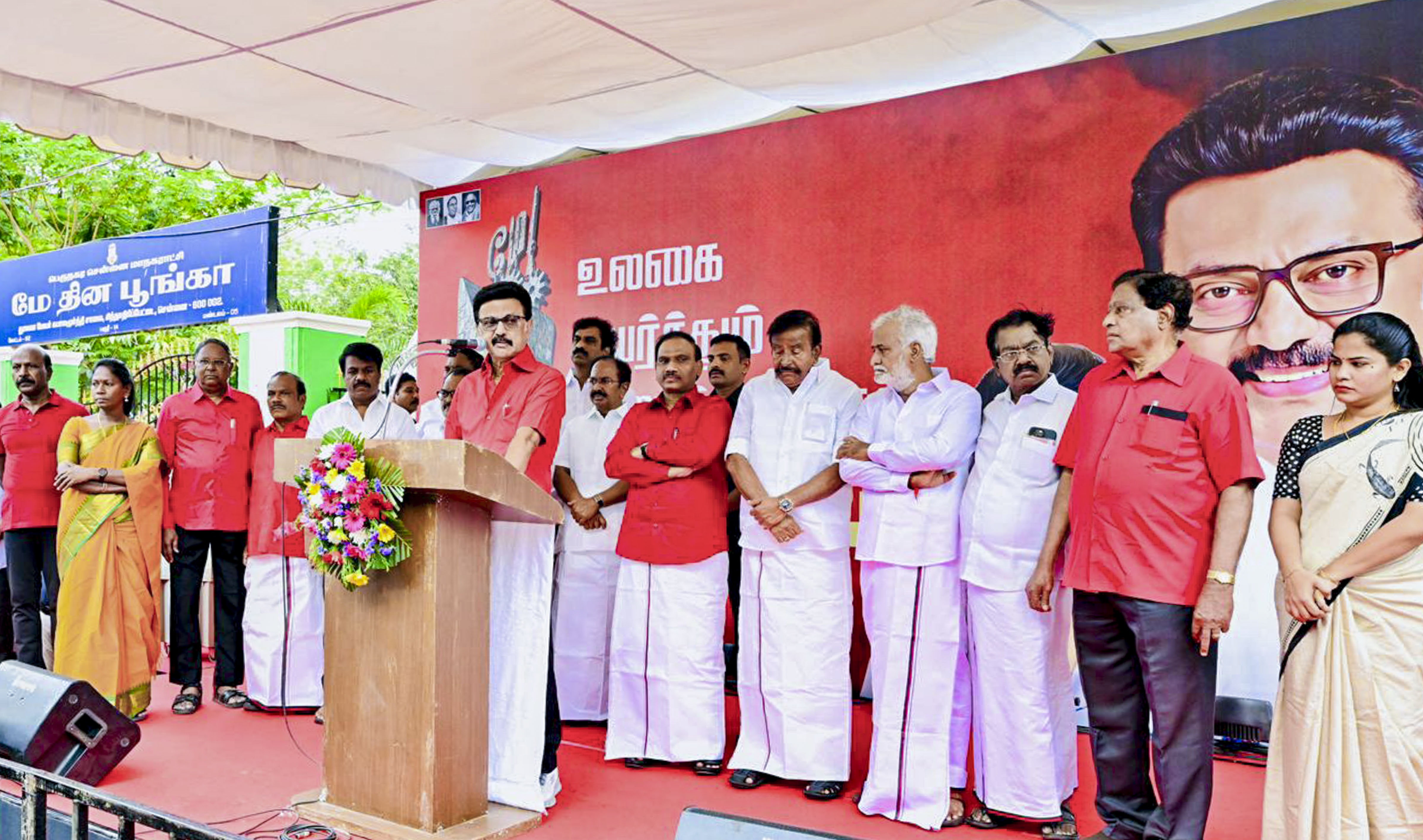 TN polls: Stalin Meets Senior DMK Leaders To Discuss Victory Prospects
