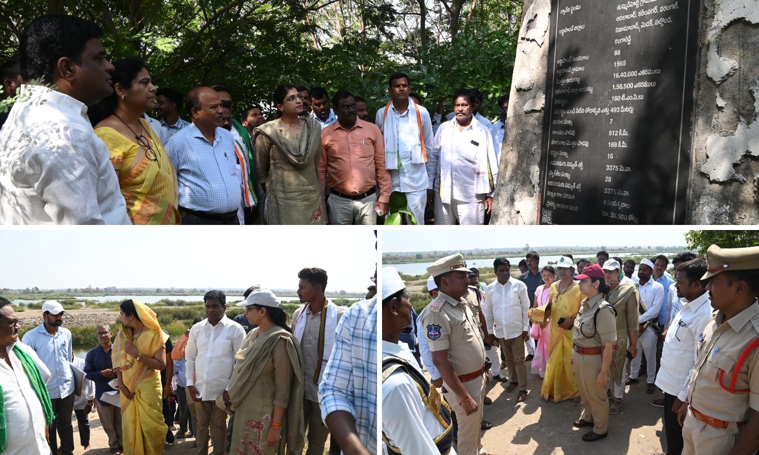 Revanth May Visit Pranahita-Chevella Site at Thummidihatti on May 7