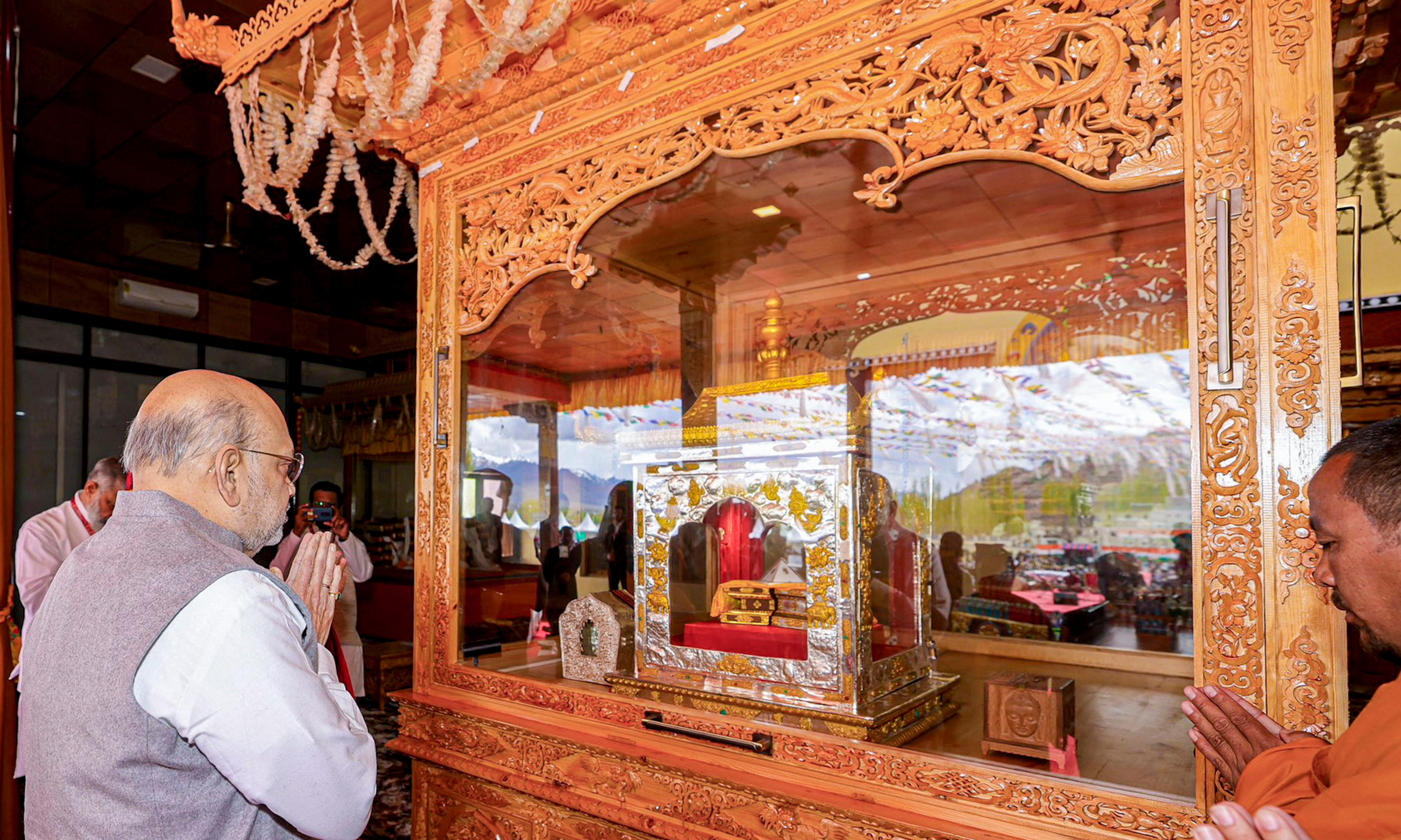With Eye on China, Shah Inaugurates Relics Exposition in Leh