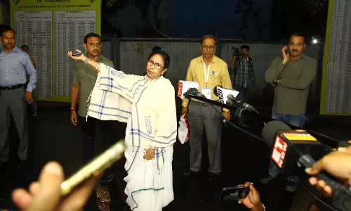 Bengal: Security Forces Maintain Strict Vigil In And Around Counting Centres