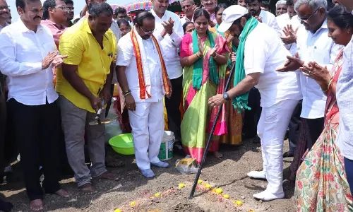 Construction Begins for New Campus of Basavatarakam Cancer Hospital in Amaravati Construction Begins for New Campus of Basavatarakam Cancer Hospital in Amaravati