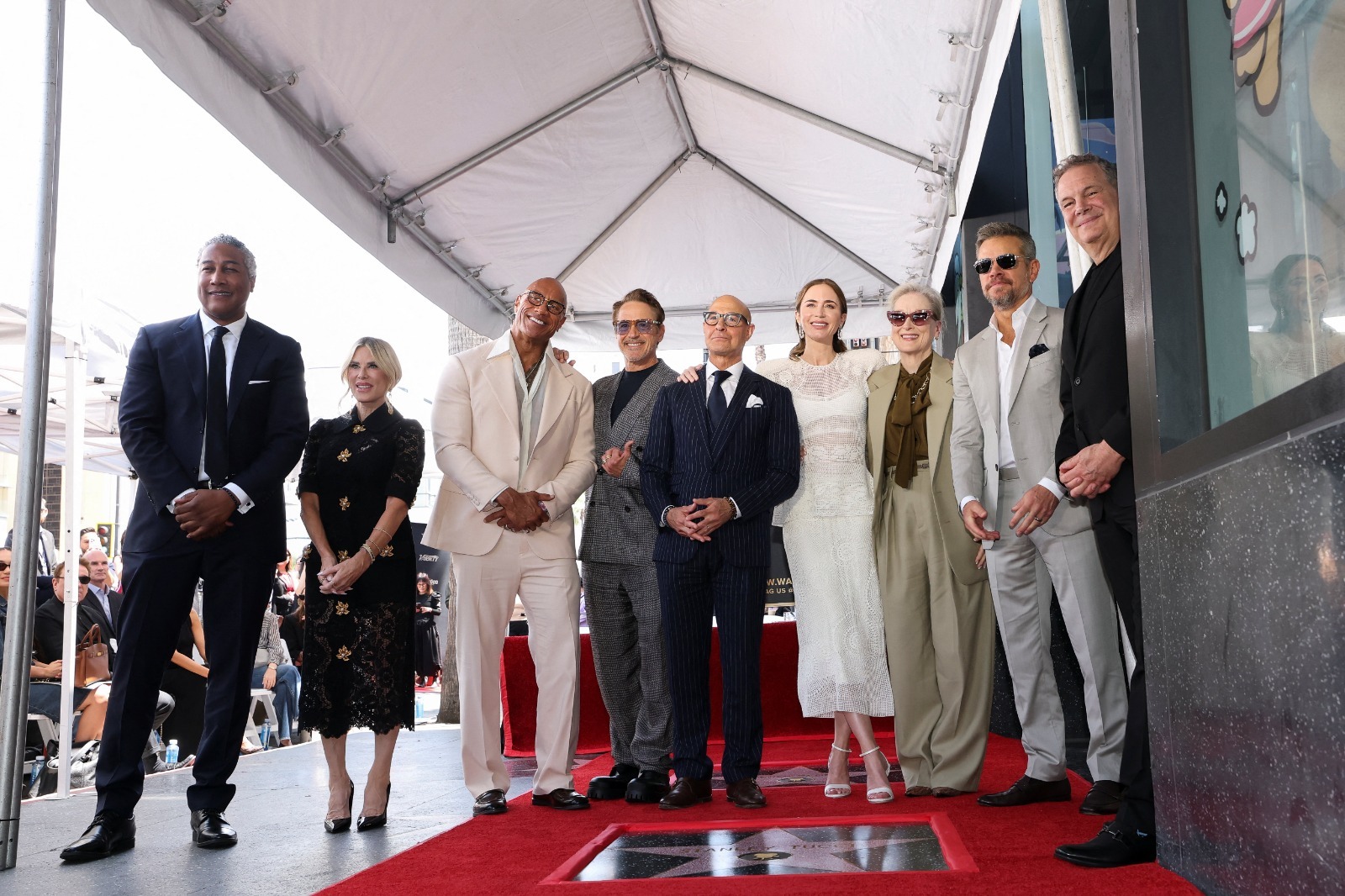 The Devil Wears Prada Stars Honoured With Hollywood Walk of Fame Stars