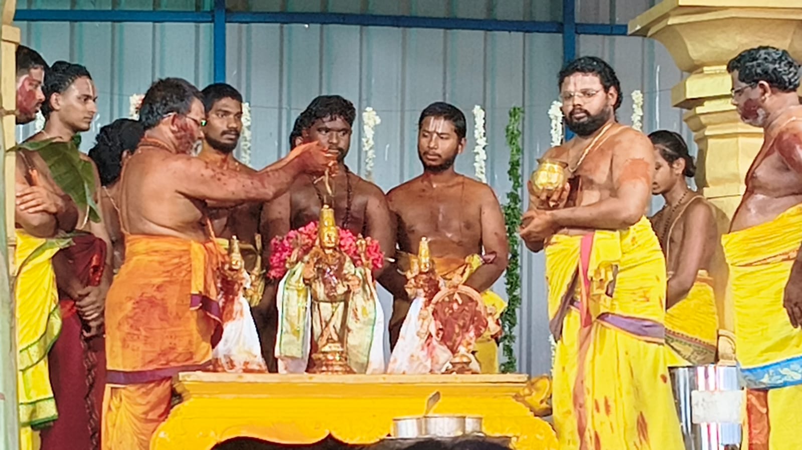 Chakra Snanam Marks Grand Finale of Brahmotsavams at Penchalakona