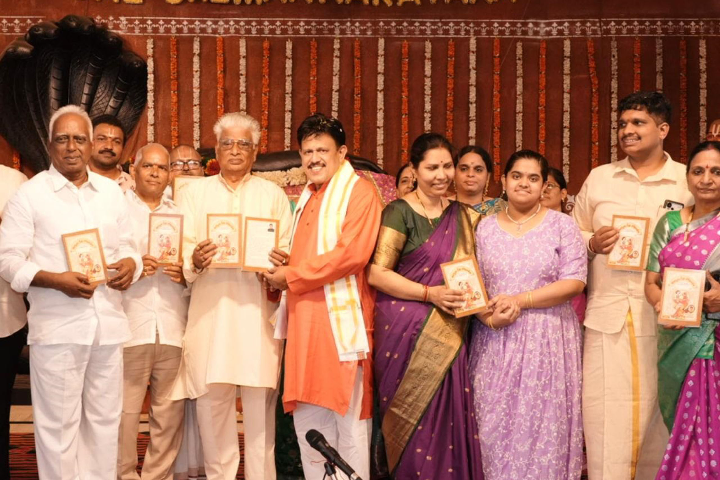 Garikapati Unveils 26th Book At Annamacharya Jayanthi Event