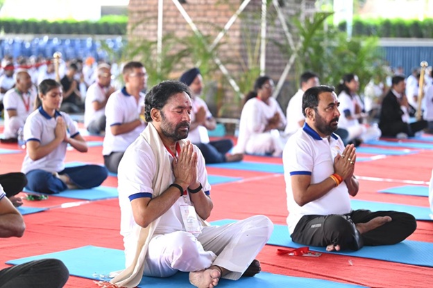 Kishan Reddy Credits Modi for Globalising Yoga