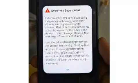 India’s Cell Broadcast Alert Test Succeeds India’s Cell Broadcast Alert Test Succeeds