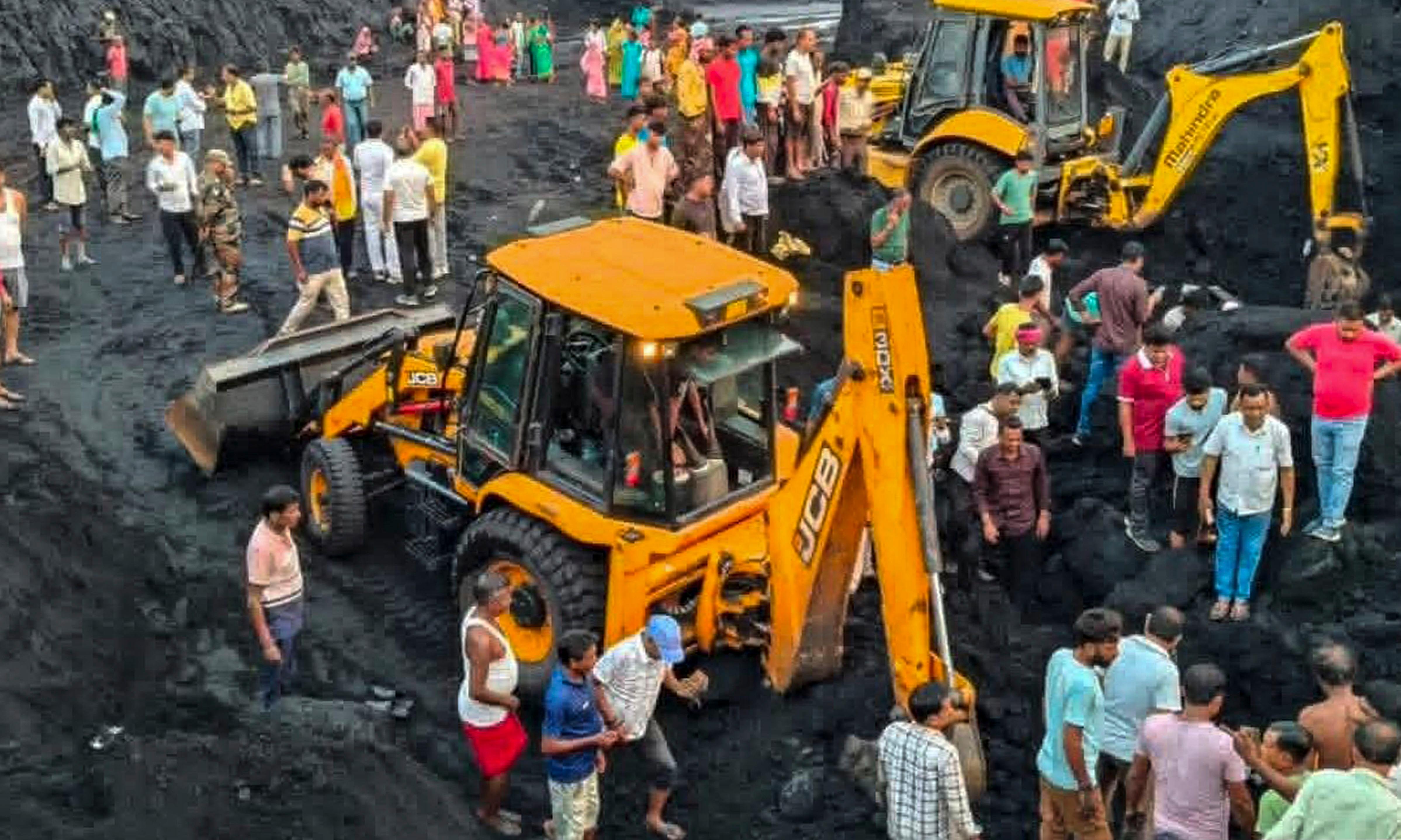 Jharkhand: 4 Workers Die After Being Buried Under Coal Slurry In Dhanbad