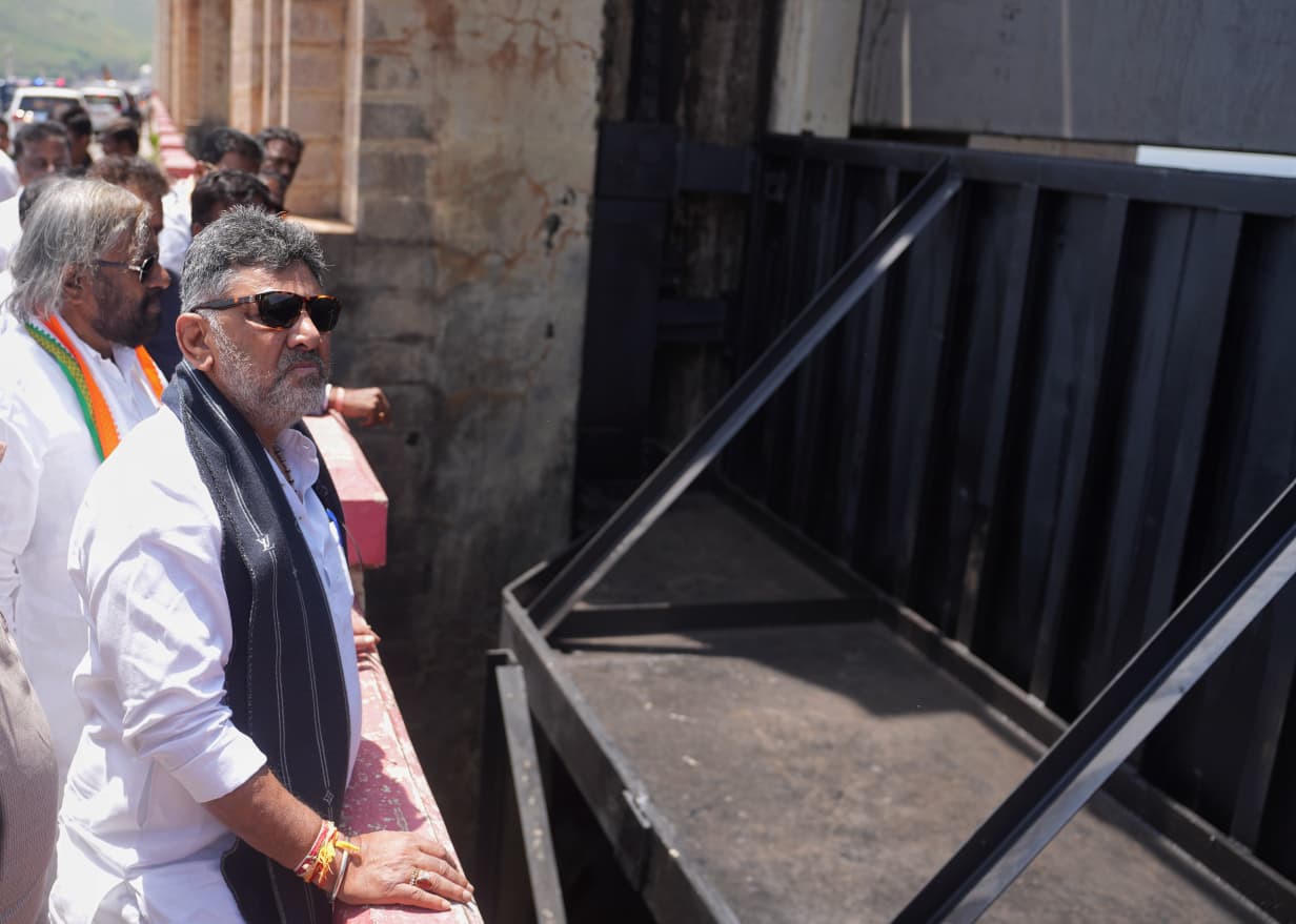 Inauguration of New Crest Gates at Tungabhadra Dam on May 15: DK Shivakumar