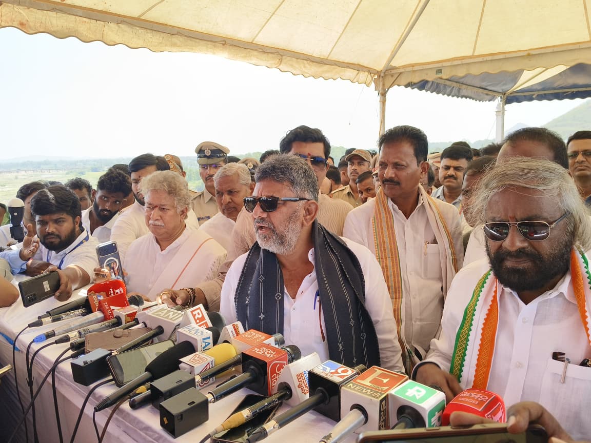 Andhra CM Not Giving Time for Navali Project Talks: DK Shivakumar