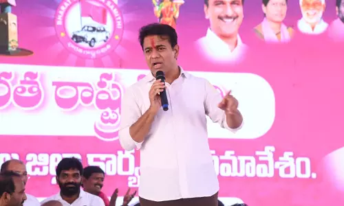 KTR Warns of Students Stir Over Fee Scheme KTR Warns of Students Stir Over Fee Scheme