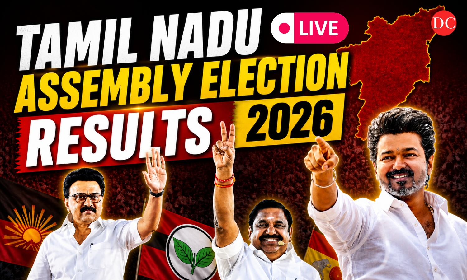 LIVE: Tamil Nadu Poll Results: Counting for 234 Seats to Begin Amid Tight Security