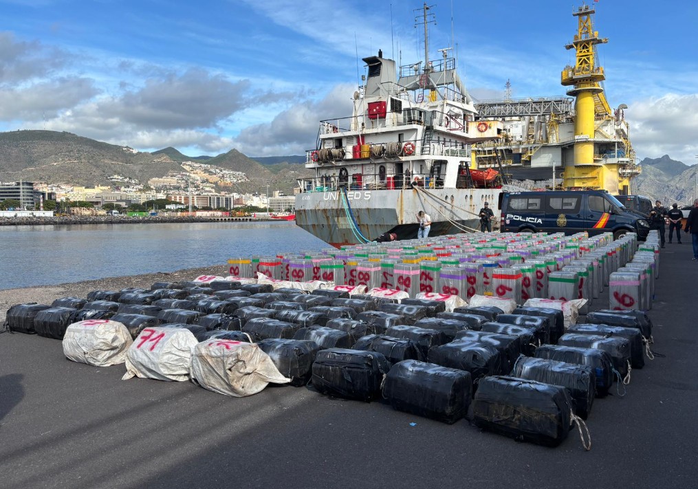 Spain Seizes Record Cocaine Haul In Atlantic Sea