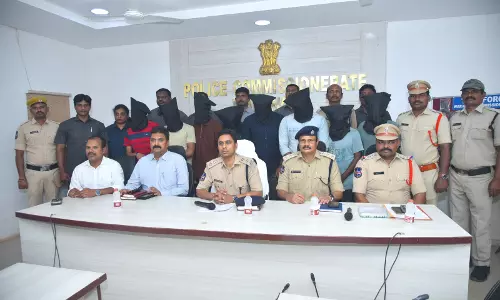 8 Held For Counterfeit Currency, Black Money Scam In Warangal 8 Held For Counterfeit Currency, Black Money Scam In Warangal