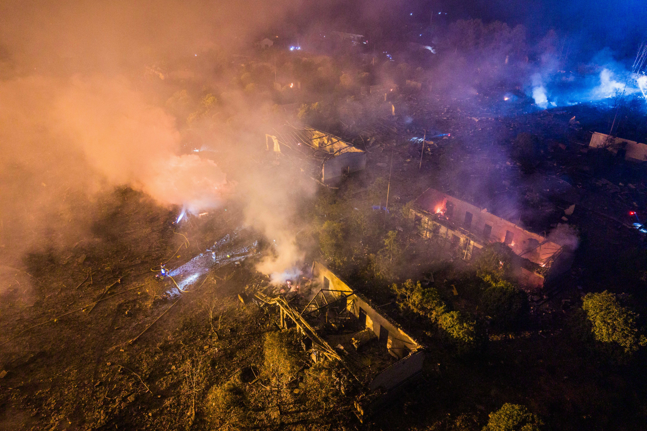 China: Explosion at Fireworks Plant Kills At Least 21 People