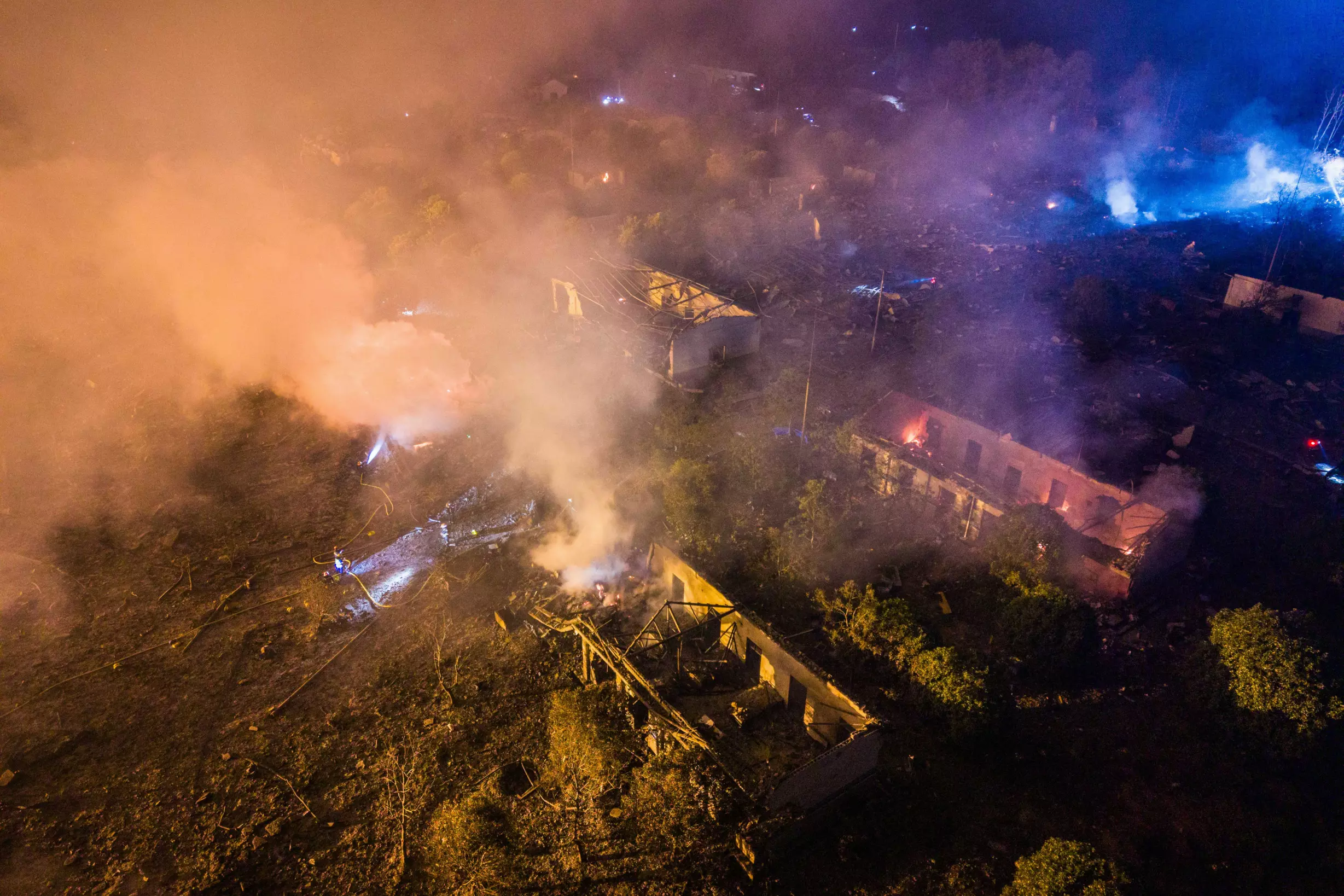 China: Explosion at Fireworks Plant Kills At Least 21 People