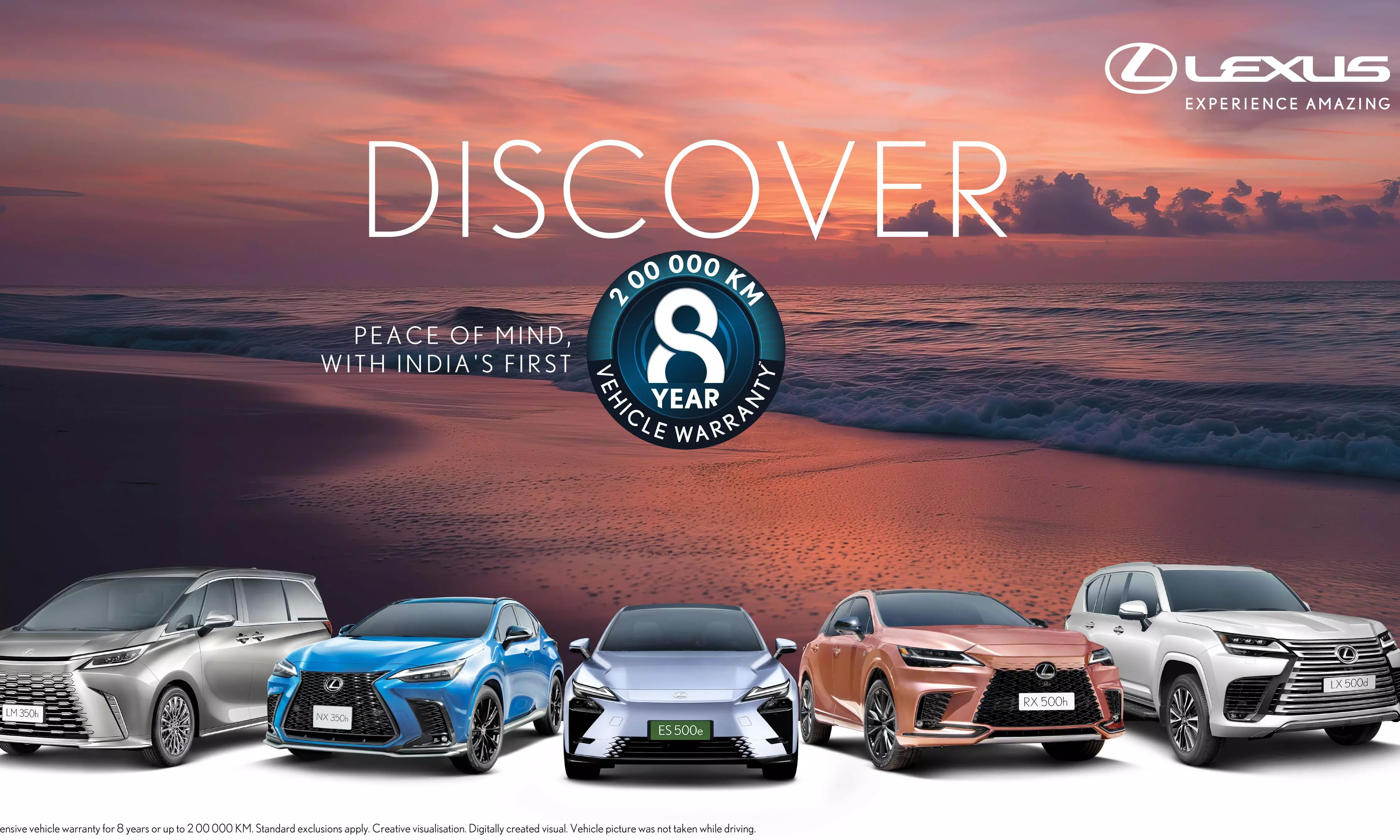 Lexus India Extends Warranty Coverage To Eight Years For All New Vehicles Lexus India Extends Warranty Coverage To Eight Years For All New Vehicles