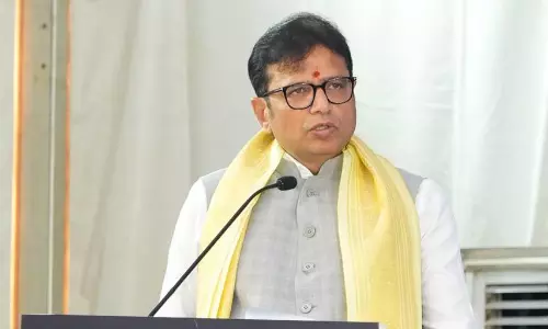 Sridhar Babu Lays Foundation for KJS India Unit-2 in Sangareddy Sridhar Babu Lays Foundation for KJS India Unit-2 in Sangareddy