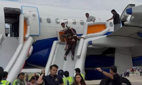 Emergency Evacuation at Chandigarh Airport After Passengers Power Bank Catches Fire Emergency Evacuation at Chandigarh Airport After Passengers Power Bank Catches Fire