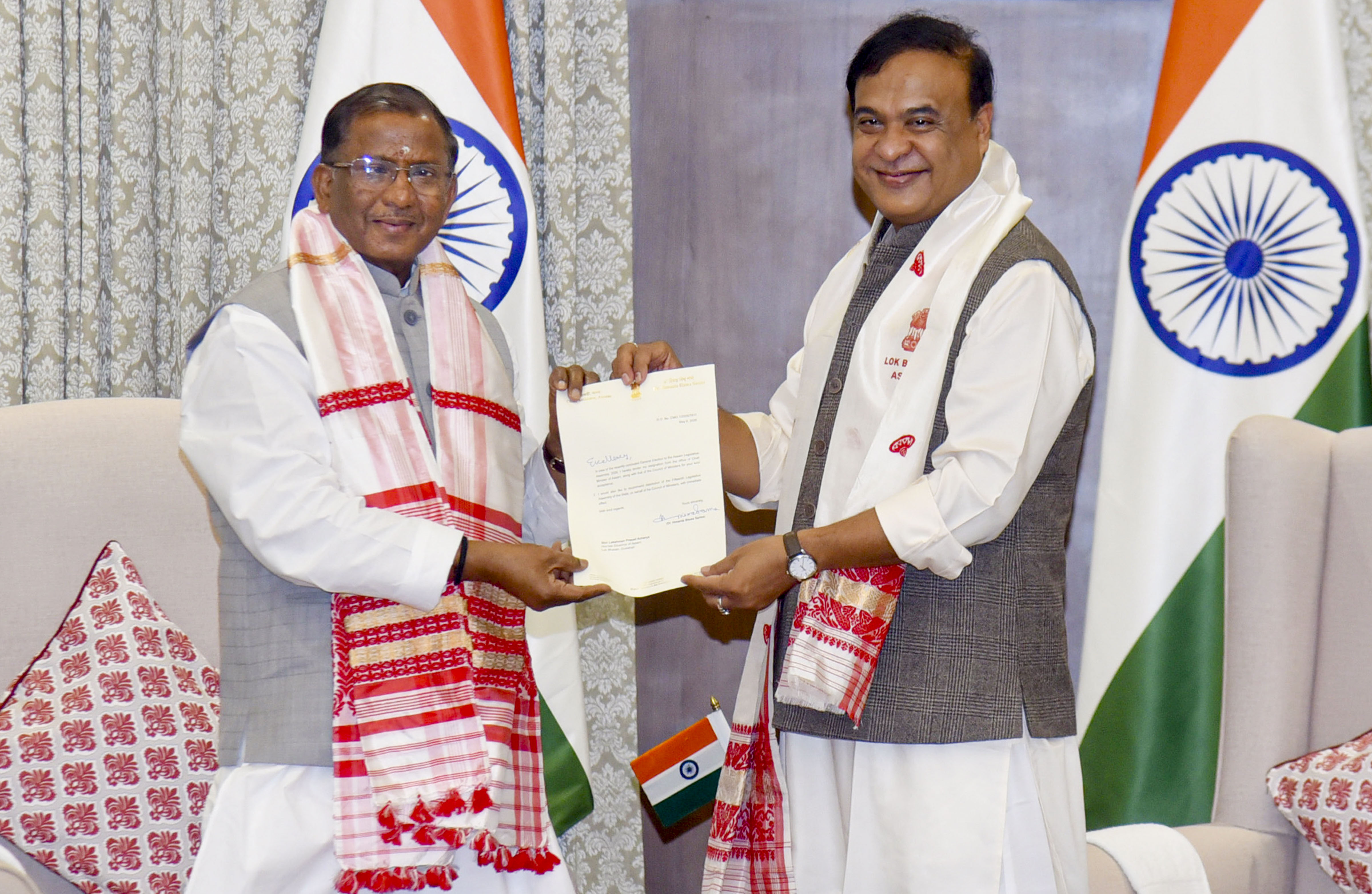Assam CM Meets Governor, Tenders Resignation, New Govt Likely On May 12