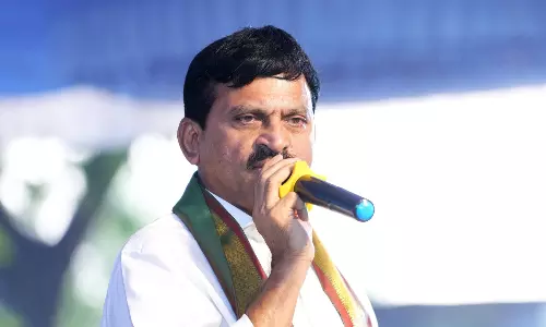Frustration, Not Farmers: Minister Ponguleti Slams KTR’s Warangal Meet as a BRS Desperation Show Frustration, Not Farmers: Minister Ponguleti Slams KTR’s Warangal Meet as a BRS Desperation Show