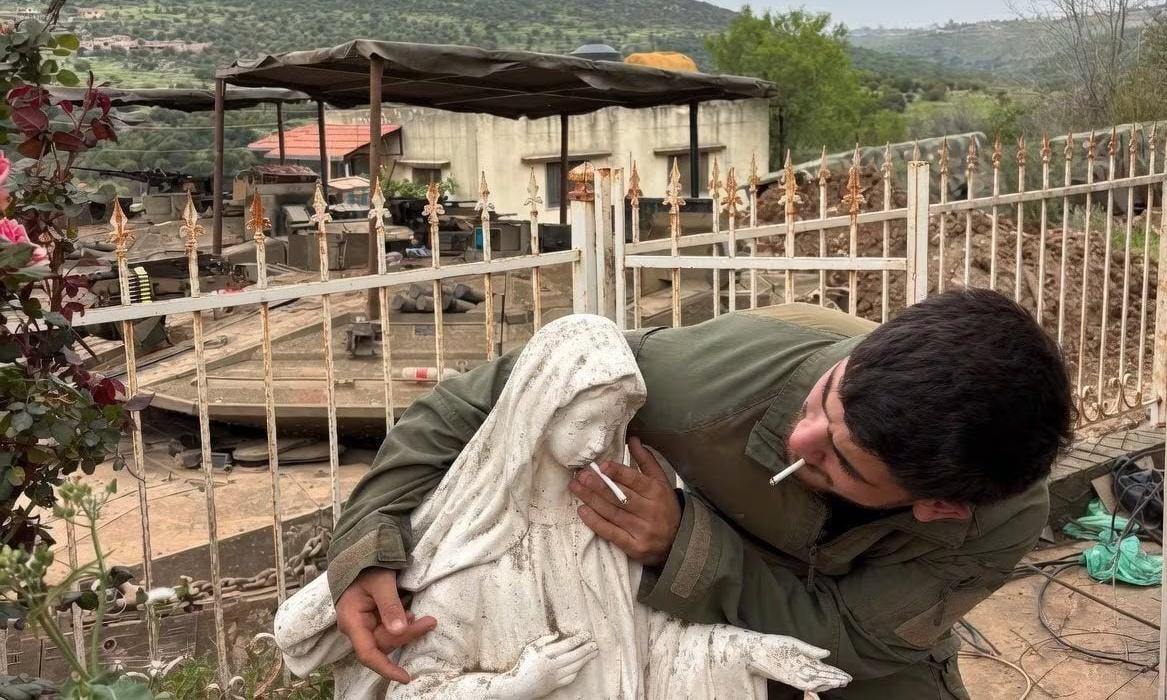 Israeli Soldier Accused of Desecrating Virgin Mary Statue in Lebanon