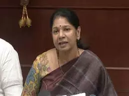 DMK MP Kanimozhi Accuses Centre Of Relying On Band-Aid Solutions For Fuel Supply DMK MP Kanimozhi Accuses Centre Of Relying On Band-Aid Solutions For Fuel Supply