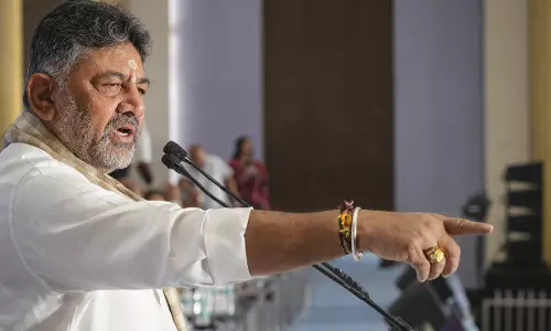 Denying TVK Opportunity to Prove Majority in Tamil Nadu Assembly Is Wrong: DK Shivakumar Denying TVK Opportunity to Prove Majority in Tamil Nadu Assembly Is Wrong: DK Shivakumar