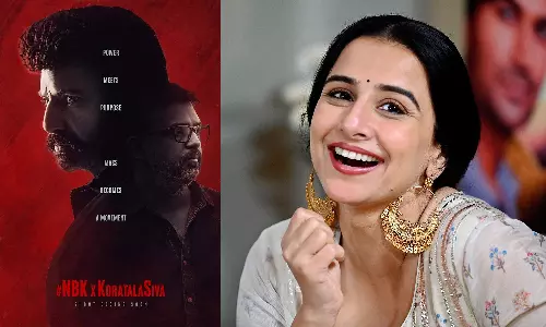 Vidya Balan in Talks for Balakrishna–Koratala Siva Film? Vidya Balan in Talks for Balakrishna–Koratala Siva Film?
