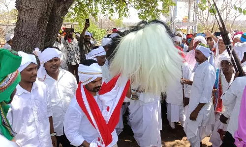 Adivasis Start Bhave Mahina Rituals Bathing Deities in Adilabad Adivasis Start Bhave Mahina Rituals Bathing Deities in Adilabad