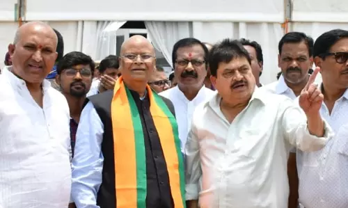 BJP Chief Ramchander Rao Predicts Shift in Politics in the State After Modi’s Visit