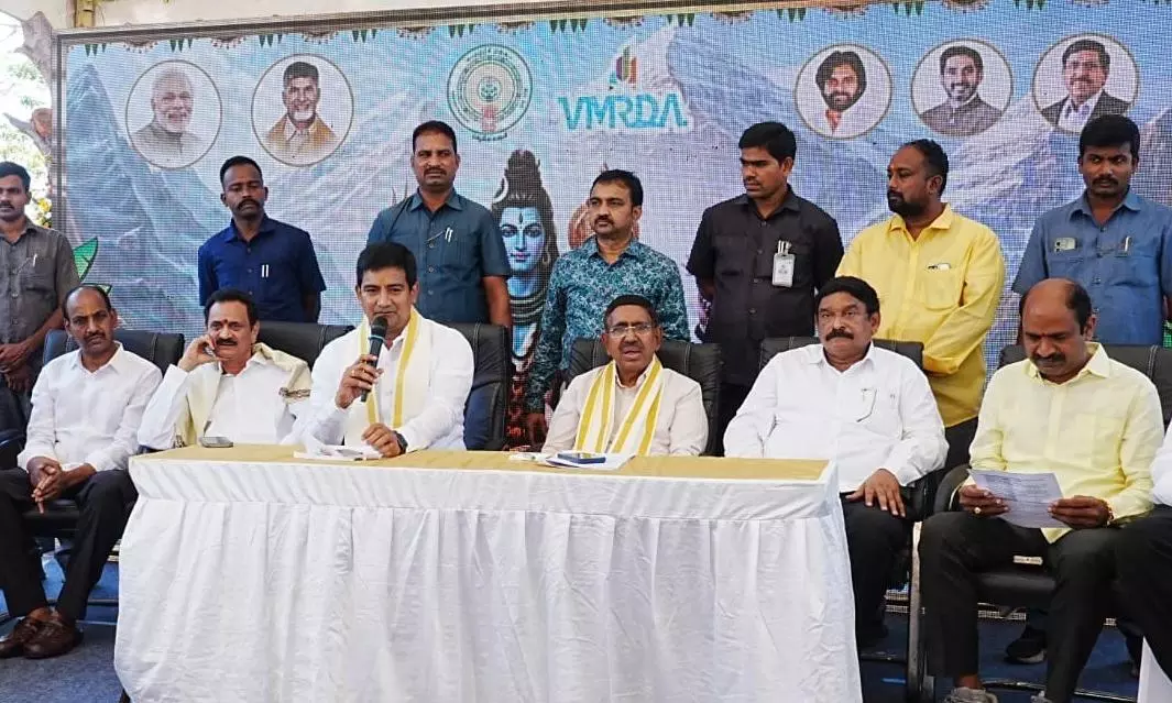Visakhapatnam Semi-ring Road DPR Nears Completion Visakhapatnam Semi-ring Road DPR Nears Completion
