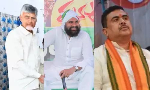 Naidu, Pawan Kalyan Congratulate Suvendu Adhikari on Swearing-in as WB CM
