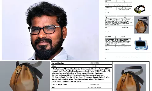 FDDI Faculty Secures 30th Indian Design Patent For Leather Accessory Inspired By Traditional Polta FDDI Faculty Secures 30th Indian Design Patent For Leather Accessory Inspired By Traditional Polta