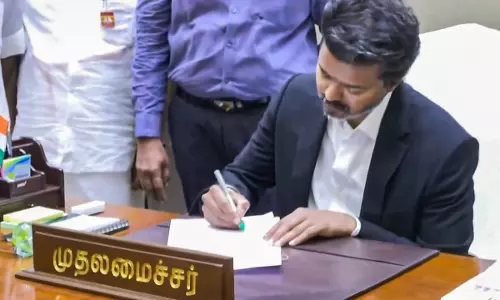 CM Vijay Announces Free Power, Women’s Safety Measures After Oath