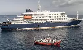 Hantavirus-stricken Cruise Ship Arrives At Tenerife in Spains Canary Islands; Passengers Start Disembarking
