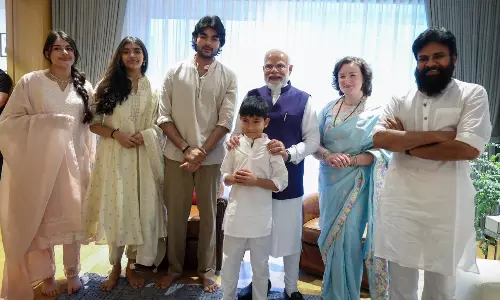 PM Meets Pawan Kalyan, Enquires About His Health