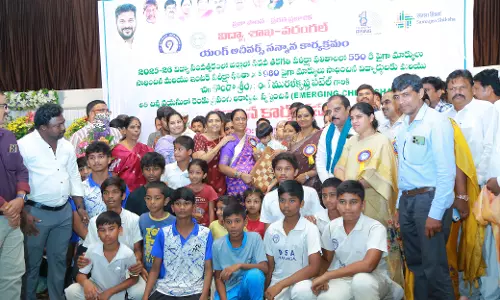 Meritorious SSC, Inter Students Feted at Warangal Meritorious SSC, Inter Students Feted at Warangal