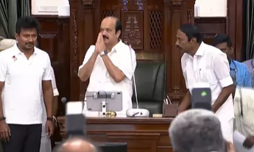 TVK MLA Prabhakar Unanimously Elected as TN Assembly Speaker