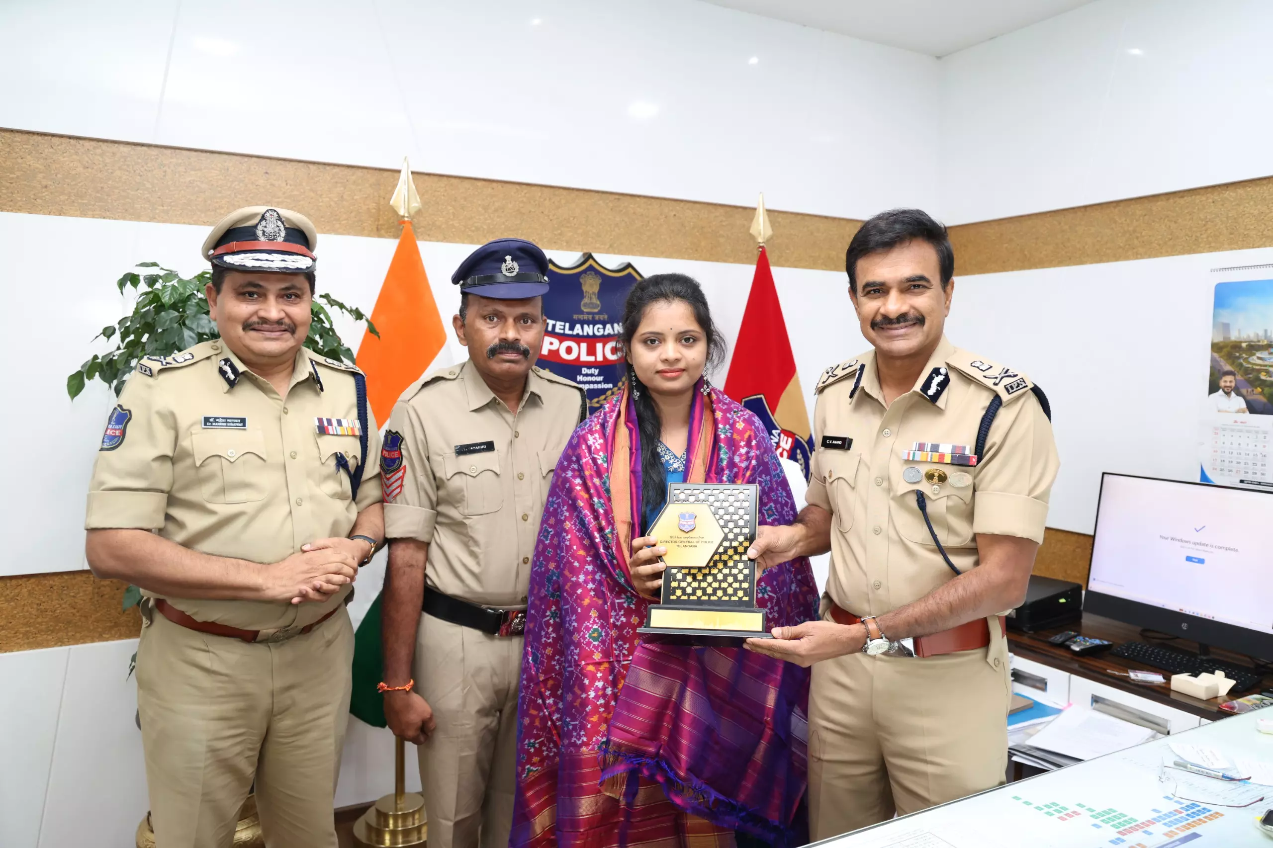 Cop’s Daughter Feted for Selection in IFS Cop’s Daughter Feted for Selection in IFS