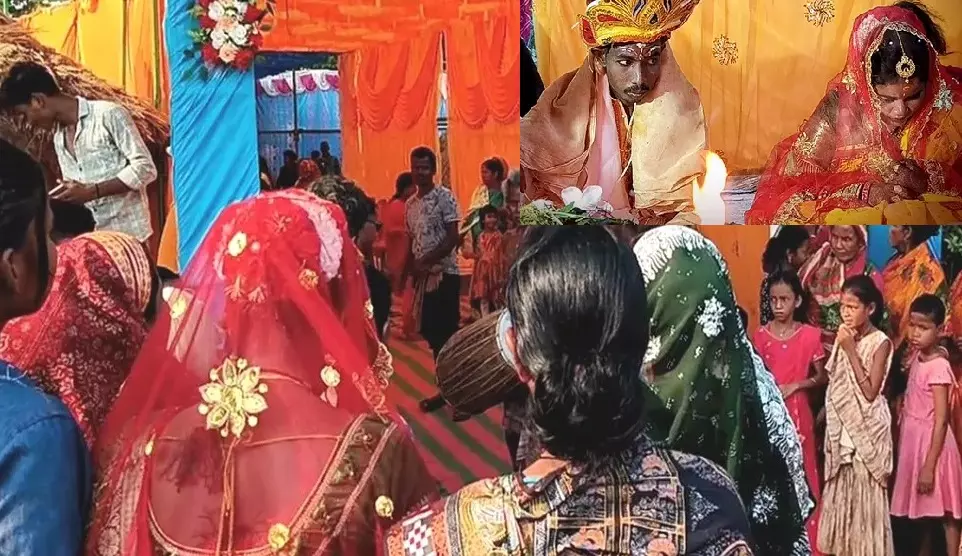 Odisha Bride Arrives With Baraat, Takes Groom Home After Reverse Wedding Odisha Bride Arrives With Baraat, Takes Groom Home After Reverse Wedding