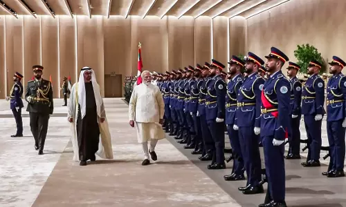 PM Modi Reaches UAE, Marks The Beginning Of Five-Nation Visit