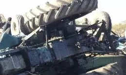Koppal: Six Killed As Lorry Rams Tractor On NH-50 Koppal: Six Killed As Lorry Rams Tractor On NH-50
